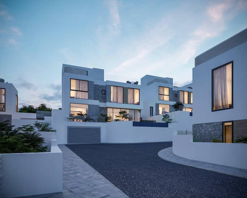 Complex of villas with roof-top gardens and picturesque views, Germasogeia, Cyprus — photo 6