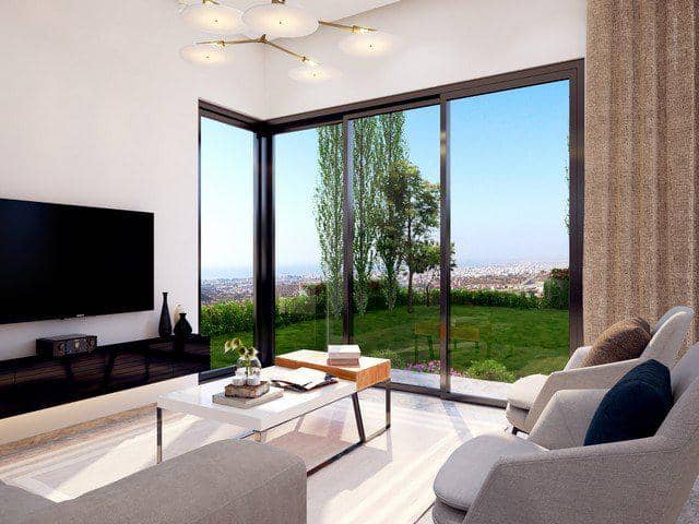 Complex of villas with roof-top gardens and picturesque views, Germasogeia, Cyprus — photo 5