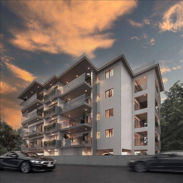 New complex with a green area and picturesque views 5 minutes away from beaches, in the center of Larnaca, Cyprus — photo 2