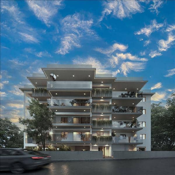 New complex with a green area and picturesque views 5 minutes away from beaches, in the center of Larnaca, Cyprus — photo 8