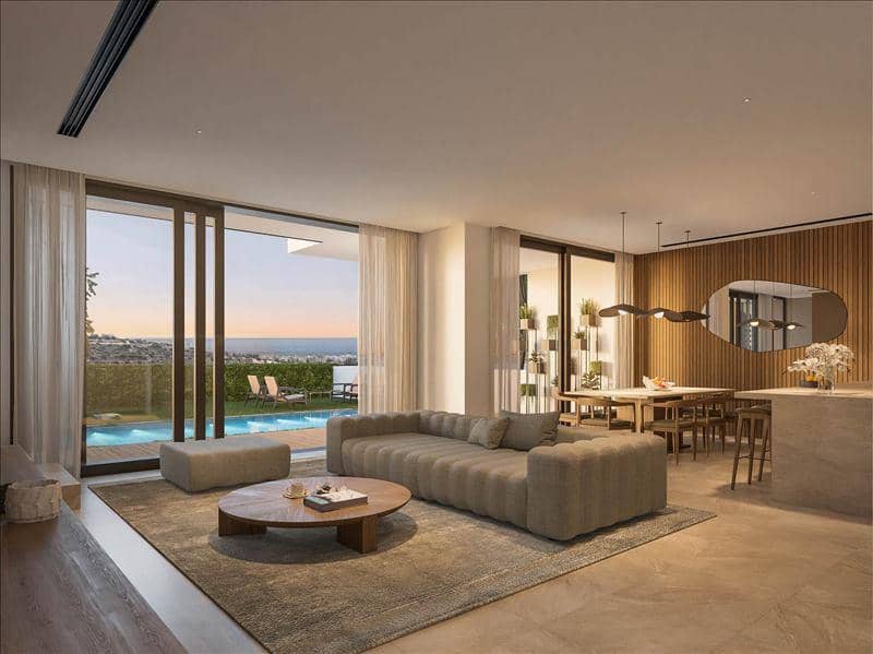 New complex of villas with swimming pools, panoramic views and a club house, Germasogeyia, Cyprus — photo 2