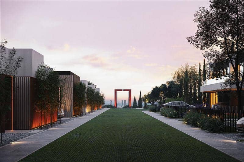 New complex of villas with swimming pools, panoramic views and a club house, Germasogeyia, Cyprus — photo 9