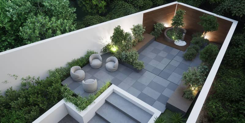 Low-rise residence with a roof-top garden and a lounge area close to the sea, Germasogeia, Cyprus — photo 12