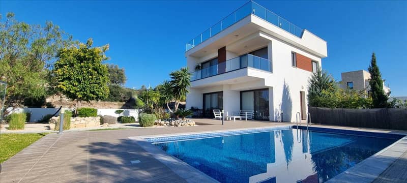 Complex of villas with a panoramic sea view, 10 minutes from Paphos, Kouklia, Cyprus — photo 2