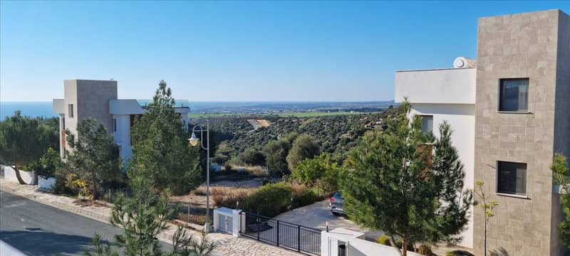 Complex of villas with a panoramic sea view, 10 minutes from Paphos, Kouklia, Cyprus — photo 14