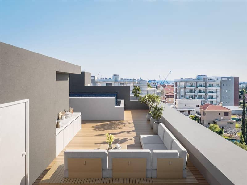 New residence with a roof-top terrace close to the sea, in a prestigious area of Limassol, Cyprus — photo 3