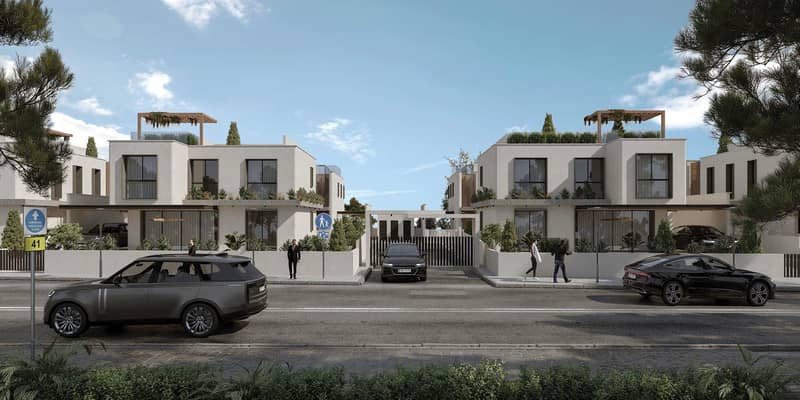 New complex of villas with swimming pools and gardens, 5 minutes from Nissi Beach, Ayia Napa, Cyprus — photo 7