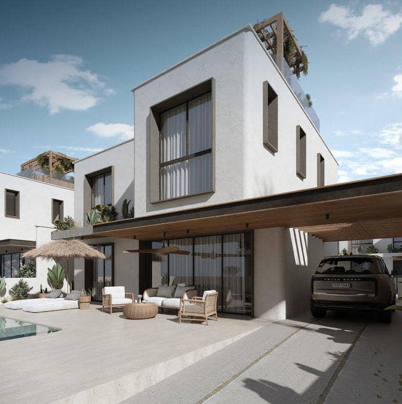 New complex of villas with swimming pools and gardens, 5 minutes from Nissi Beach, Ayia Napa, Cyprus — photo 5