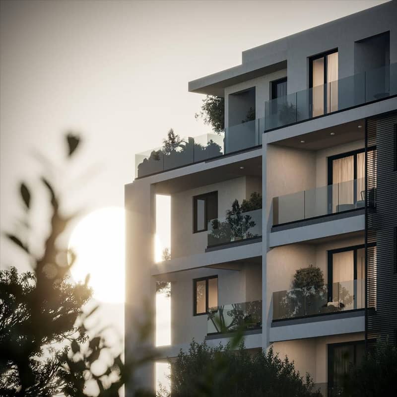 New residential complex with a parking, Germasogeia, Cyprus — photo 9