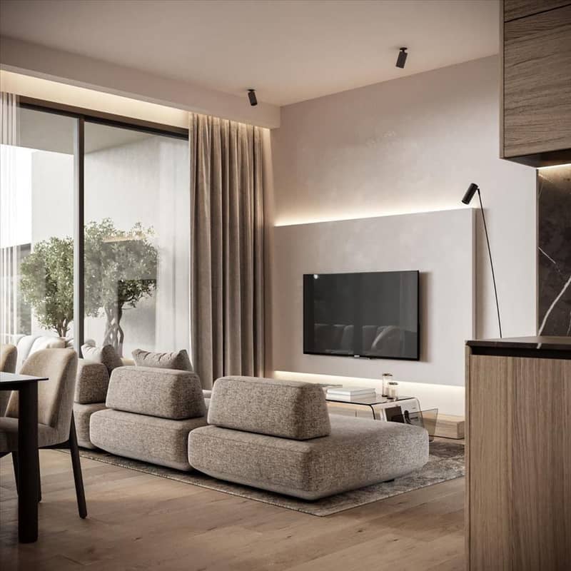 New residential complex with a parking, Germasogeia, Cyprus — photo 4
