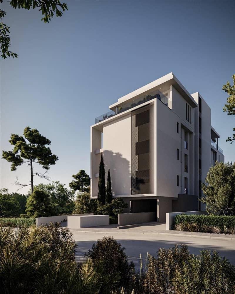 New residential complex with a parking, Germasogeia, Cyprus — photo 13
