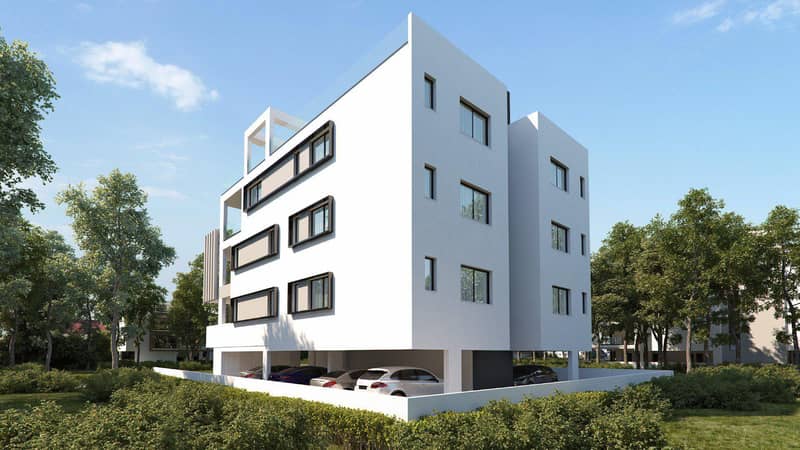 Modern residential complex near shopping center in Larnaca, Cyprus — photo 6