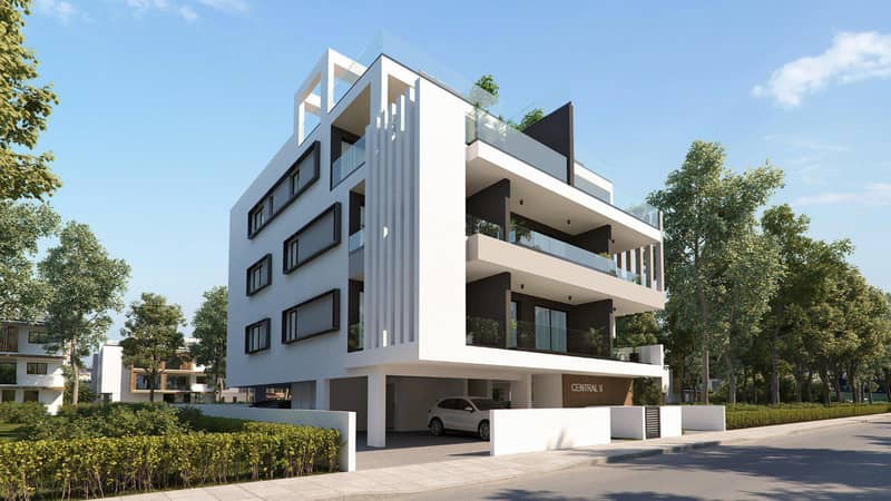 Modern residential complex near shopping center in Larnaca, Cyprus — photo 5