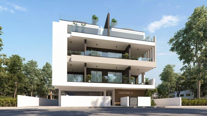 Modern residential complex near shopping center in Larnaca, Cyprus — photo 4