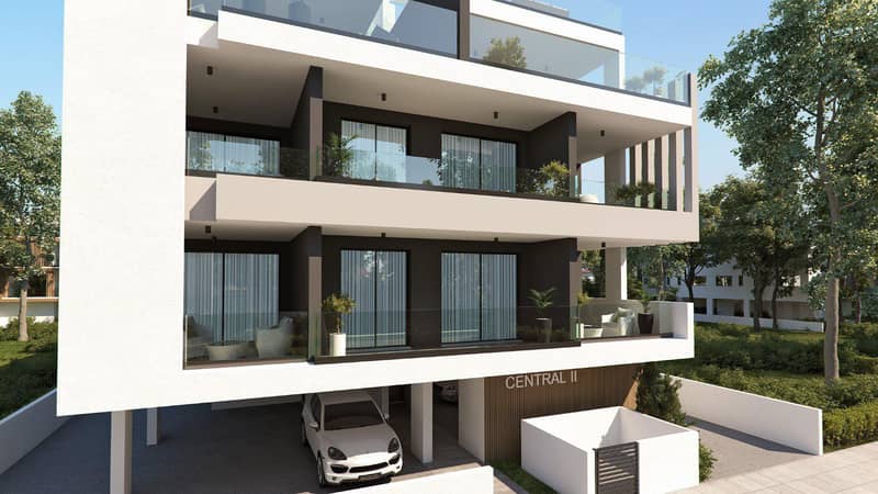 Modern residential complex near shopping center in Larnaca, Cyprus — photo 8