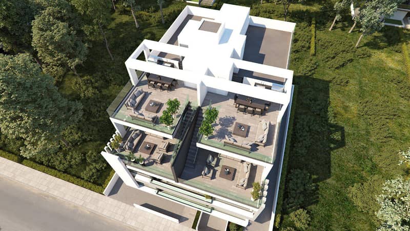 Modern residential complex near shopping center in Larnaca, Cyprus — photo 2