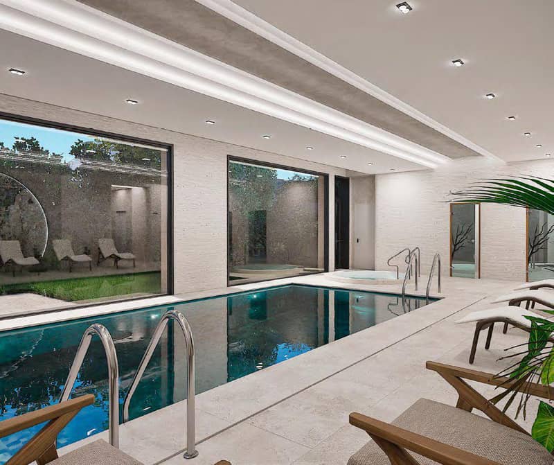 Residential complex with a swimming pool and jacuzzi close to the beach, Germasogeia, Cyprus — photo 10