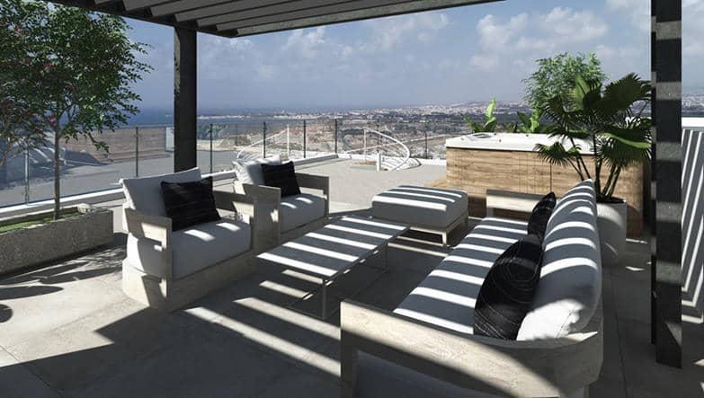Gated residential complex with a swimming pool and a green area in a prestigious area of Paphos, Cyprus — photo 3