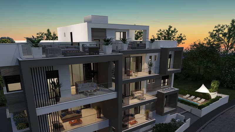 New residence with a swimming pool and a garden, Agios Athanasios, Cyprus — photo 4