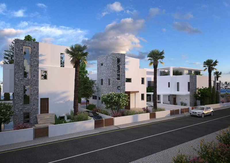 Complex of villas with swimming pools and panoramic sea views, Kissonerga, Cyprus — photo 18