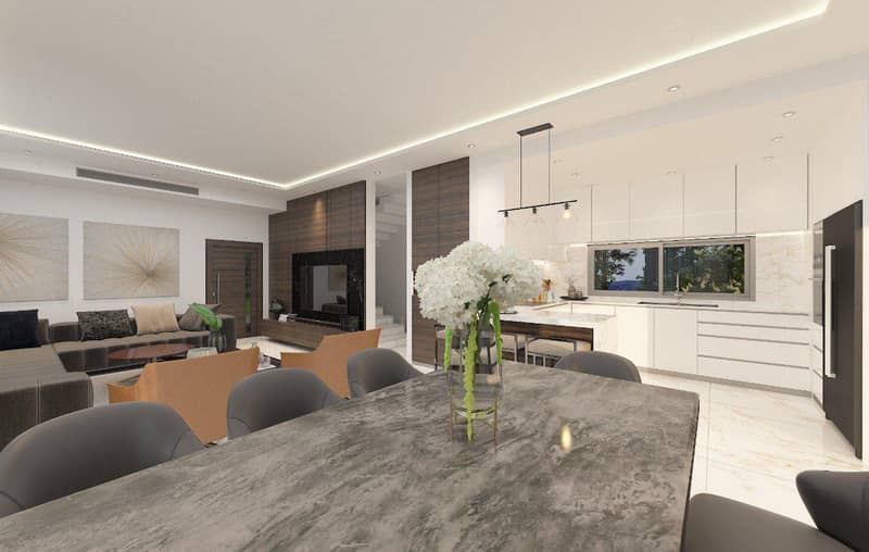 Complex of villas with swimming pools and panoramic sea views, Kissonerga, Cyprus — photo 6