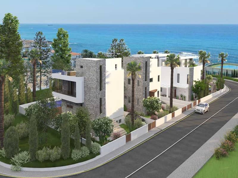 Complex of villas with swimming pools and panoramic sea views, Kissonerga, Cyprus — photo 17