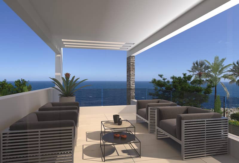 Complex of villas with swimming pools and panoramic sea views, Kissonerga, Cyprus — photo 14