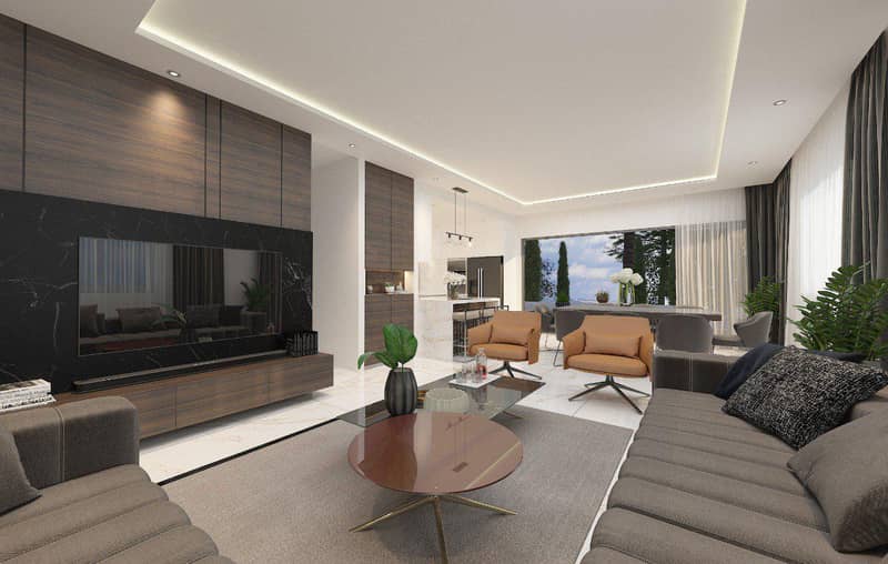 Complex of villas with swimming pools and panoramic sea views, Kissonerga, Cyprus — photo 4