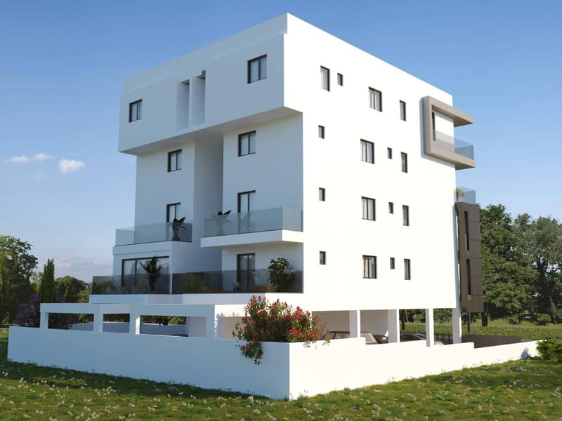 Modern high quality residential complex with a parking in Nicosia, Cyprus — photo 8