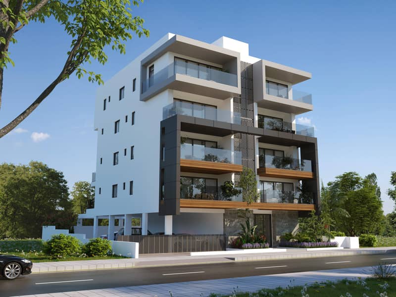 Modern high quality residential complex with a parking in Nicosia, Cyprus — photo 2