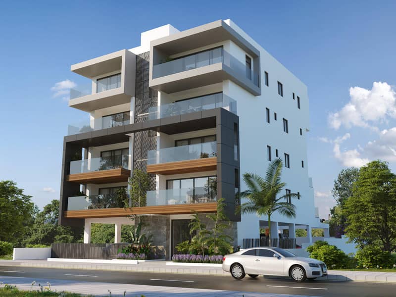 Modern high quality residential complex with a parking in Nicosia, Cyprus — photo 4