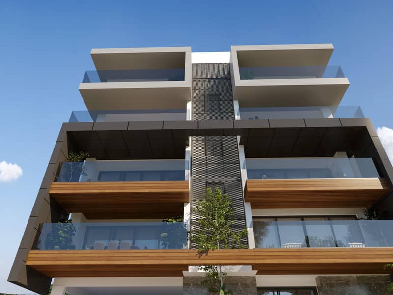 Modern high quality residential complex with a parking in Nicosia, Cyprus — photo 6