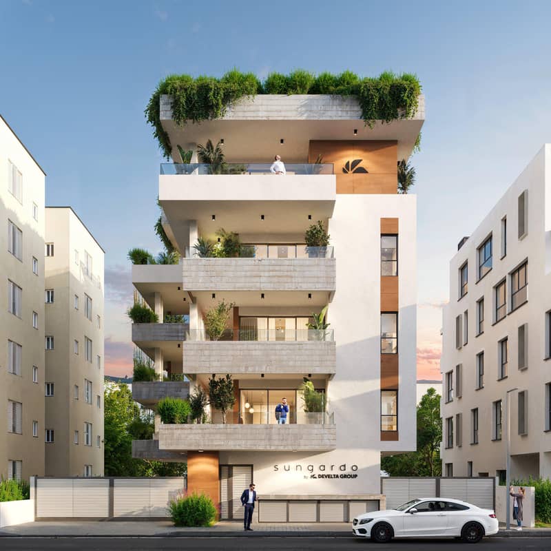 Modern residence with a roof-top garden, 150 meters from the beache, Limassol, Cyprus — photo 9