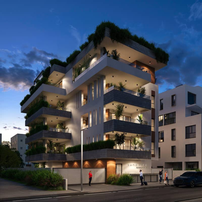 Modern residence with a roof-top garden, 150 meters from the beache, Limassol, Cyprus — photo 11