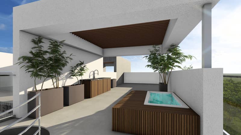 Residential complex near restaurants, beaches and the airport, Dromolaxia, Cyprus — photo 7