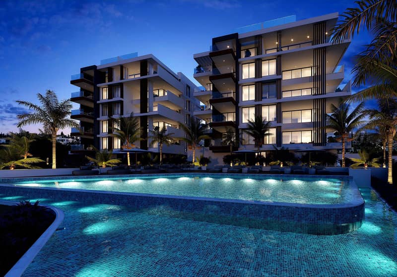 Modern residential complex with a swimming pool and a parking in a prestigious area of ​​Limassol, Cyprus — photo 18