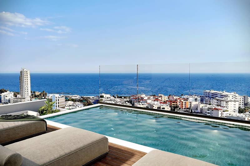 Modern residential complex with a swimming pool and a parking in a prestigious area of Limassol, Cyprus — photo 3