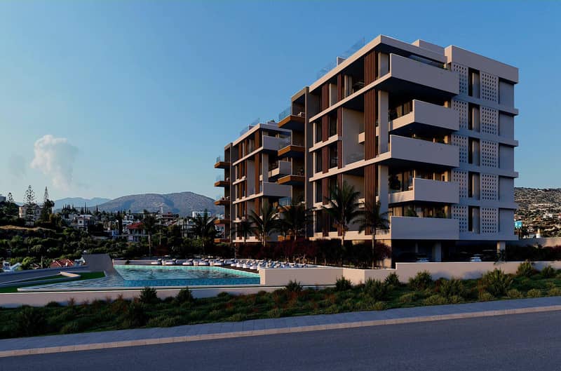 Modern residential complex with a swimming pool and a parking in a prestigious area of ​​Limassol, Cyprus — photo 17