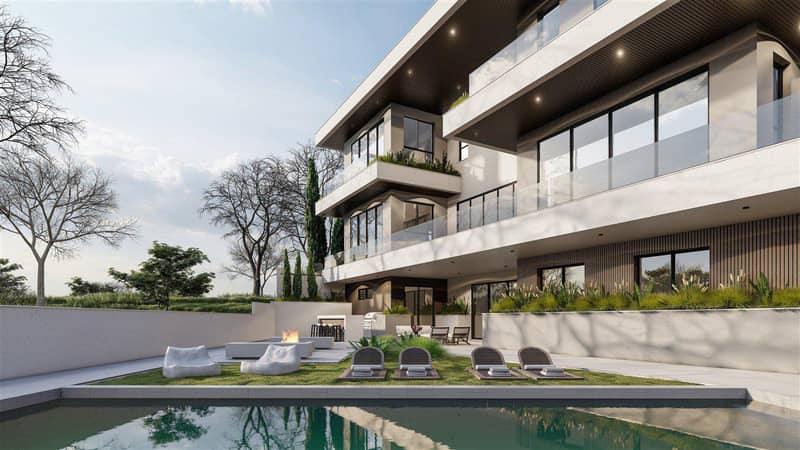 New complex of villas with swimming pools and spa areas, Agios Athanasios, Cyprus — photo 14