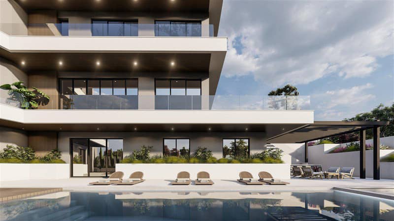 New complex of villas with swimming pools and spa areas, Agios Athanasios, Cyprus — photo 12
