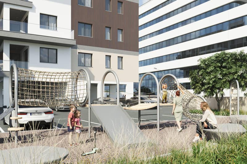 New gated residence with a kids' playground, Agios Athanasios, Cyprus — photo 15