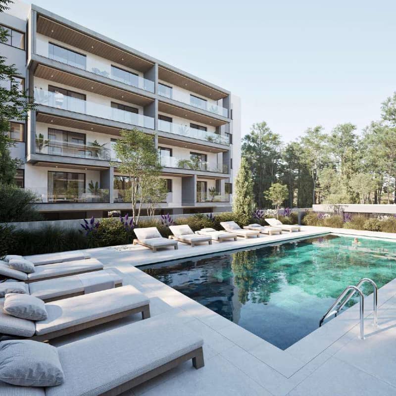 New apartments in a complex with a swimming pool and parking, Agios Athanasios, Limassol, Cyprus — photo 2