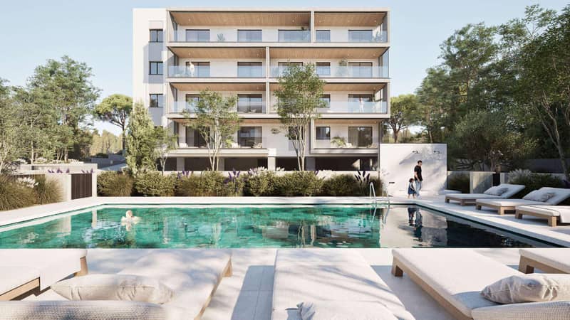 New apartments in a complex with a swimming pool and parking, Agios Athanasios, Limassol, Cyprus — photo 2