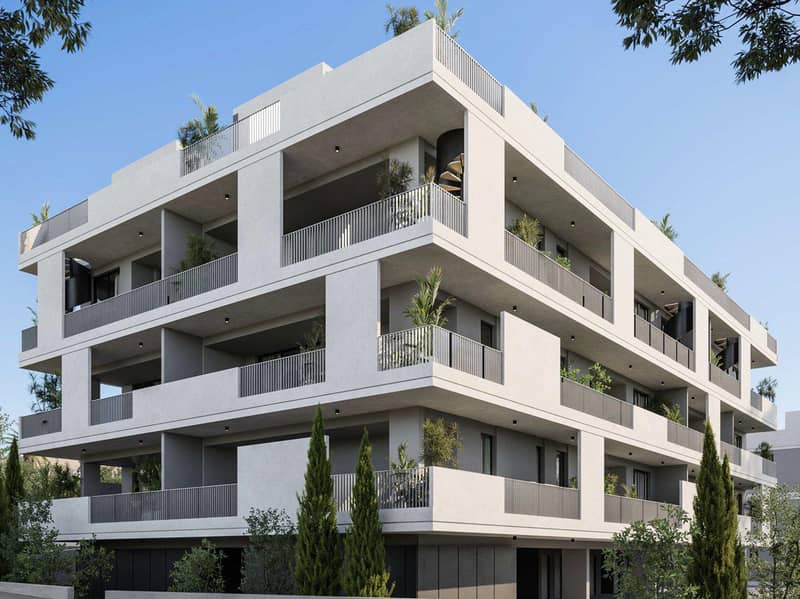 Residential complex with a swimming pool near a school, Agios Athanasios, Cyprus — photo 2