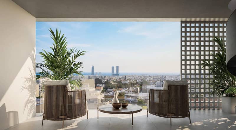 New project with views of the city and the sea in a prestigious area, Agios Athanasios, Cyprus — photo 4