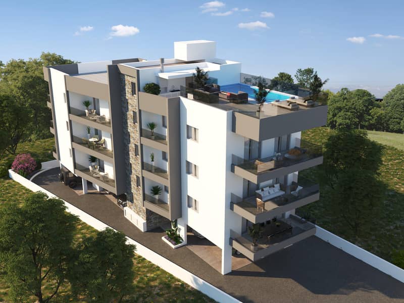 New project with a roof-top swimming pool, Limassol, Cyprus — photo 22