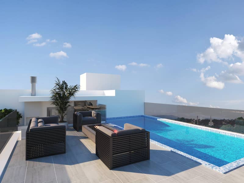 New project with a roof-top swimming pool, Limassol, Cyprus — photo 15