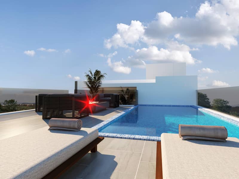 New project with a roof-top swimming pool, Limassol, Cyprus — photo 16