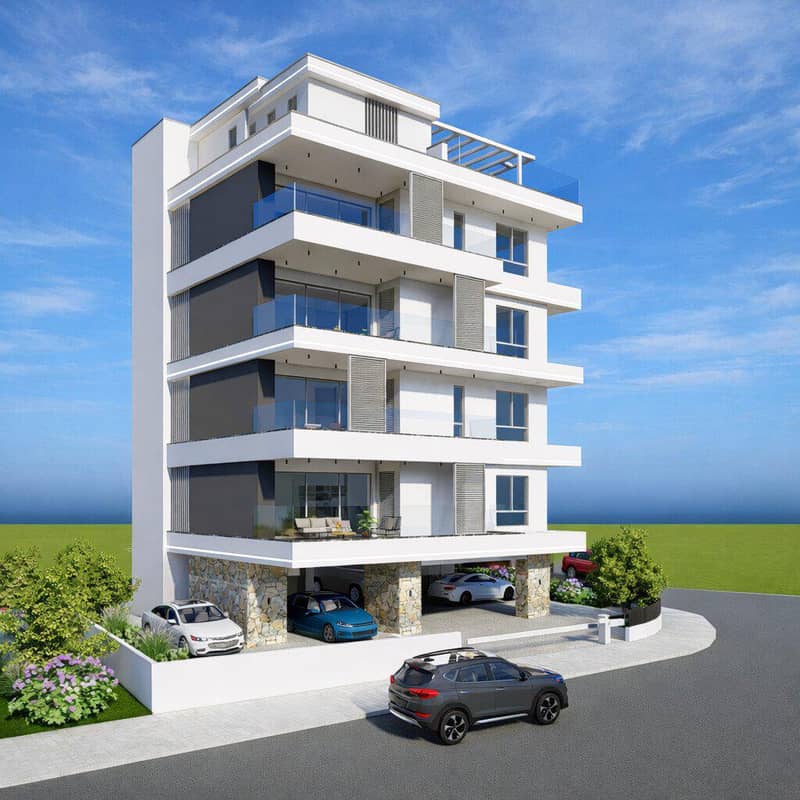 New project with a roof-top garden, Paralimni, Cyprus — photo 4