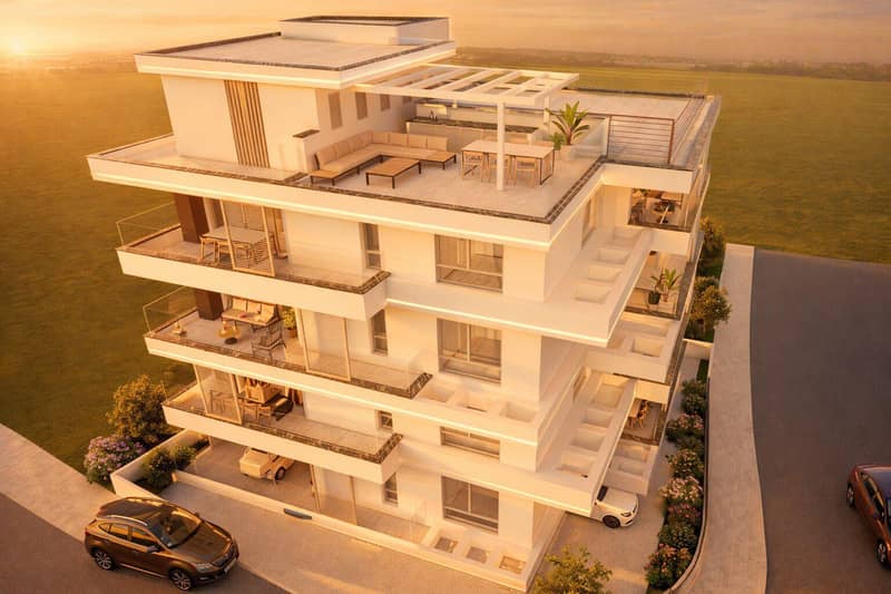 New project with a roof-top garden, Paralimni, Cyprus — photo 12
